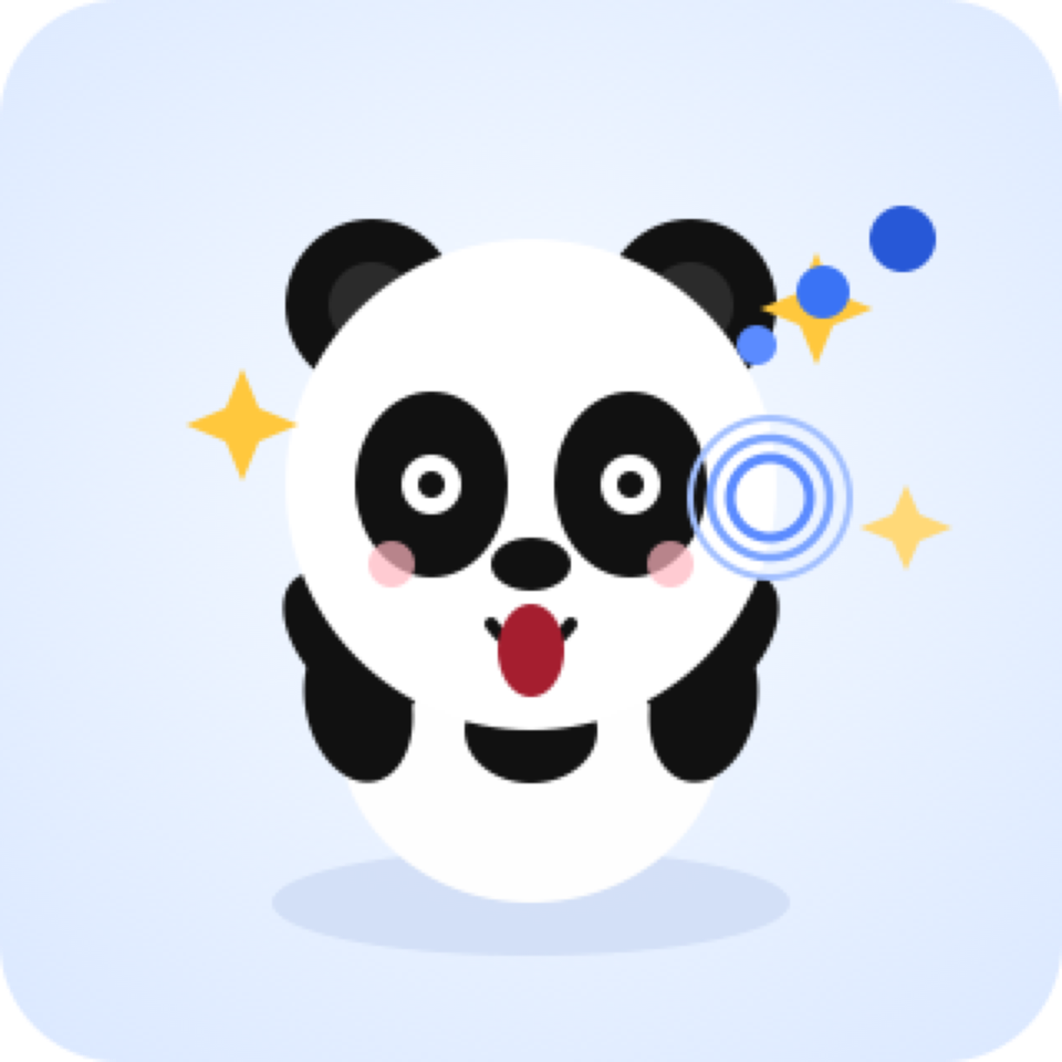 GetFluentFast’s friendly panda mascot